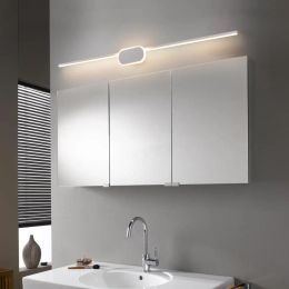 70/90/110cm Modern led Mirror Bathroom Light home Decor Wall Lamps For Bathroom Mirror Dressing table Wall Sconce White Black