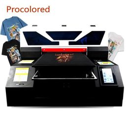 Procolored 2021 Textile DTG Printers A3 Print Size for T Shirt Clothes Jeans Tshirt Printing Machine Garment A4 Flatbed Printer6913699529