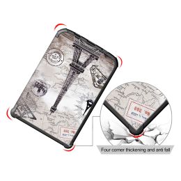Leather Soft TPU Case for PocketBook Lux 5 4 2 Touch HD 3 616 627 632 Basis Funda Capa E-reader Limited Auto Wake Sleep Cover