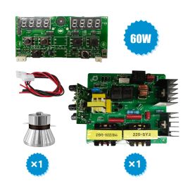40KHz Digital Display Circuit Board With Ultrasonic Transducer PCB Driver Boards For Ultrasonic Cleaner Parts Generator