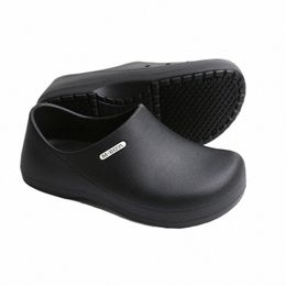 Hotel Unisex Kochschuhe Restaurant Wasserdichte, verschleißfeste Küchenschuhe für Männer Sommer Frauen Kochen Anti-Rutsch-Arbeitsschuhe Z85g #