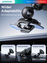 Joyroom Magnetic Phone Holder for Car Fit Curved Surfaces Car Phone Holder Mount Flexible & Stable Dashboard Phone Car Mount