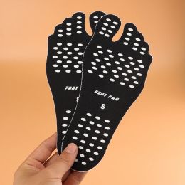 Non-slip Seaside Beach Shoes Equipped with Anti-skid Shoes Beach Socks Pad Feet Sticker Insoles Flexible Beach Feet