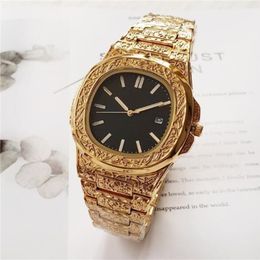 the latest promotion explosion models quartz watch carved shell square table business foreign trade 209k