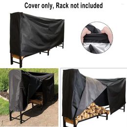 Storage Bags 8ft Firewood Cover Waterproof Lumber Log Rack Outdoor Holder Home Accessories Durable Household Supplies