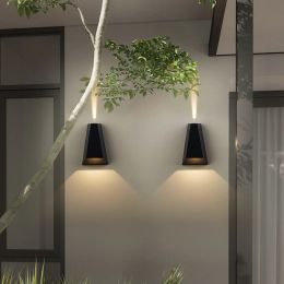 LED Wall Light Waterproof IP65 indoor outdoor 6W up and down Garden Lights Modern wall lights AC85 - 265V