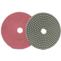 5 Inch 125mm Diamonds Polishing Pads Kit Wet/Dry For Granite Stone Concrete Marble Polishing Use Grinding Discs Polishing Tools