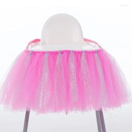 Table Skirt Tulle Tutu Chair Covers For Birthday Party Decoration Decoracion De Baby Shower