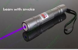 NEW high power Military 1000m 405nm purple blue violet laser pointers Flashlight Light Beam Lazer Uv counterfeit detector Hunting