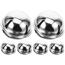 Party Supplies Christmas Sleigh Bells Silver Decoration Pendants Handmade Accessories 50mm Jingle DIY Use Jesus