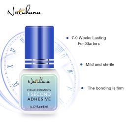 NATUHAHA 5ML Eyelash Glue Wholesale 0.5S Fast Dry Clear Lash Glue Storage False Eyelash Extensions Adhesive for Makeup Tools