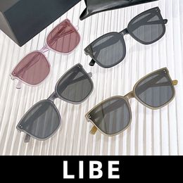 Libe New Fashion Womens Sunglasses For Man Glasses Vintage Luxury Brand Goods Designer Summer Uv400 Trendy Monst Korean