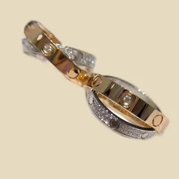 Vintage designer rings plated gold rings Jewellery diamond ring mens luxury crossover designer rings fashion romantic wedding anniversary gift zh206 E4