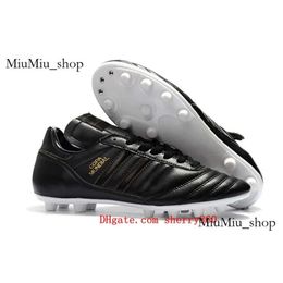 Shoes Soccer Mens Copa Mundial Leather FG Discount Cleats World Cup Football Boots Size 39-45 Black White Orange Botines Futbol 2023 130