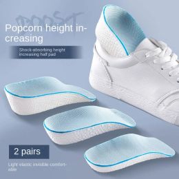 Height Increase Insoles for Men Women Shoes Flat Feet Arch Support Orthopaedic Insoles Sneakers Heel Lift Memory Foam Shoe Pads