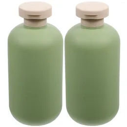 Liquid Soap Dispenser 2 Pcs Shower Gel Bottle Refillable Bottles Hair Conditioner Travel Size