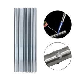 10-30pcs 230mm-1000mm Aluminium Flux Cored Weld Wire Easy Melt Welding Rods for Aluminium Welding Need Powder Length