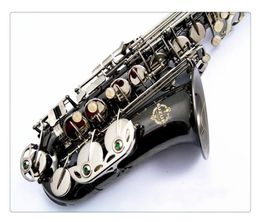 SUZUKI New Alto Saxophone Brass Black Nickel Plated Saxophone Eb Tune Eflat Musical Instruments with Accessories5050867