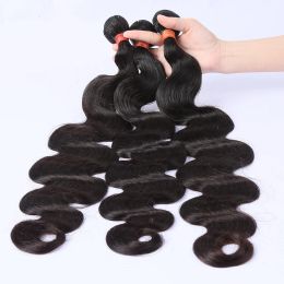 Rosabeauty 28 30 32 40 Inch Body Wave Human Hair Bundles 100% Remy Brazilian Weave 2 3 4 Hair Extensions Weft deals