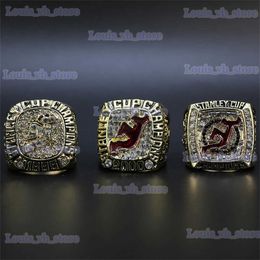 Band Rings 3Pcs/Set New 1995/2000/2003 Championship ring Set souvenir Gift for Friends Ring Gift ice hockey Fans souvenir ring T240330