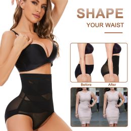 Women's Shapewear High Waisted Tummy Control Panties Butt Lifting Slimmer Stomach Shorts Body Shaper Slimming Girdle Underwear