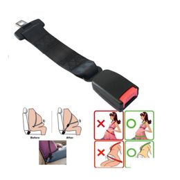 Safety Belts Accessories 14 Longer 36Cm Car Seat Seatbelt Belt Extender Extension Buckle Padding Dhs Ups Drop Delivery Mobiles Mot Dhhwa