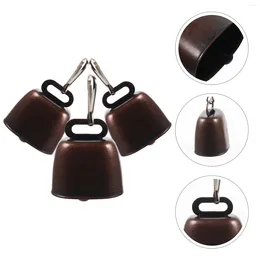 Party Supplies 3 Sets The Bell Ring Chime Pets Cow Bells For Dog Door Travelling Brass Anti Lost Copper Outdoor Miss Collar Ornaments