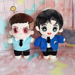Doll Clothes for 20cm Idol Dolls Accessories Plush Doll's Clothing Sweater Stuffed Toy Dolls Outfit for Korea Kpop EXO Dolls