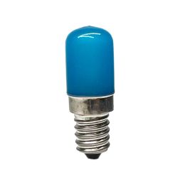 Mini E12 E14 T18 Bulb Refrigerator Light PC Cover AC 110V 220V Freezer Bulb 2W Bulb Red Green Blue Yellow Cold / Warm White