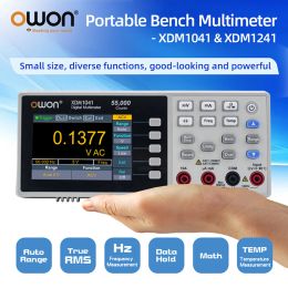 OWON 4 1/2 XDM1041 Benchtop Digital Multimeter 55000 Counts True RMS 3.5inch LCD USB DC/AC Current Voltmeter Temperature Tools