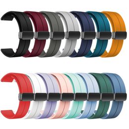 20mm 22mm Silicone Wristband For Blackview W30 Straps Magnetic folding buckle Band For Blackview R30 W10 Correa Belts