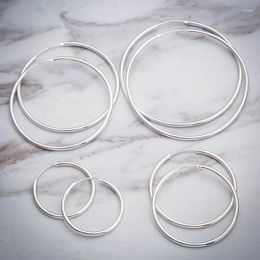 Hoop Earrings Women 3-7cm Small Big Circle Statement Ear Ring Fashion Jewellery Gift