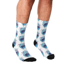 Funny Men socks French Bulldog Brown French Printed hip hop Men Happy Socks cute boys street style Crazy novelty Socks for men