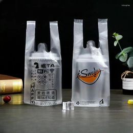 Storage Bags Milk Tea Soybean Coffee Bag Disposable Single Cup Portable Plastic Takeaway Beverage