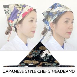 Japanese Chef Hat Kitchen Restaurant Waiter Sushi Caps Cuisine Cook Headscarf Food Service Work Uniform Cap Pirate Hat
