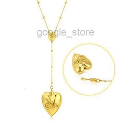 Necklaces Lana Del Rey Trendy Ldr Stainless Steel Heart Necklace Punk Woman with Spoon Innovative High Quality Jewellery