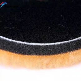 Wool Polishing Pad Woollen Car Buffing Pad 3/5/6Inch Polishing Disc Car Polish Buffing Pads Polisher Buffing Waxing Polish Tools