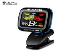 JOYO JMT03 Portable Guitar Tuner Metronome Digital Tuner Clip Mic for Chromatic Guitar Bass Ukulele Violin5472728