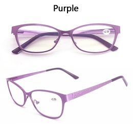 Reading Glasses for Women Anti Blue Light Computer Reading Glasses Men Ultralight Round Reading Presbyopia Glasses Diopters