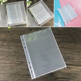 10 Pcs1/2/4 Grid A5 Convenient Storage Folder Binder Cover Photo Album Binder Refill Internal Card Photo Card File Bag