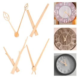 Clocks Accessories 4 Sets Clock Wooden Hands Home Decor 3d Digital Professional Pointers