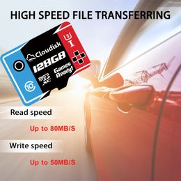 Cloudisk Micro SD Flash Memory Card 32GB 64GB 128GB 256GB U3 V30 A1 Class 10 16GB 8GB 4GB Microsd TF Cards