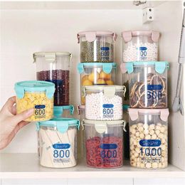 Storage Bottles Food Containers Kitchen Box Sealing Preservation Plastic Fresh Pot Container For Tank