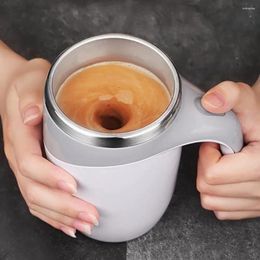 Mugs Automatic Magnetic Stirring Coffee Mug 304 Stainless Steel Electric Mixing Cup Tumbler