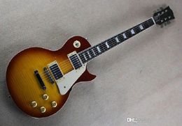 Factory whole High Quality Flame Maple Top G LP Standard Electric Guitar LP Guitar 17968885