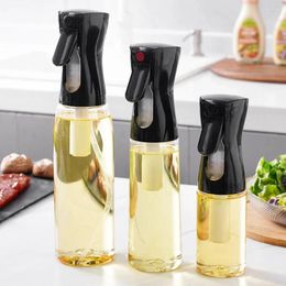 Storage Bottles 200/300/500ml Oil Spray Bottle For Cooking Kitchen Olive Sprayer Camping BBQ Baking Vinegar Soy Sauce Dispenser