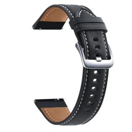 20mm Leather Strap For Huami Amazfit GTR Mini/42/GTS 3 2 4 mini 2e Smart Watchband Amazfit Bip U 3 Pro Rose Gold Buckle Bracelet