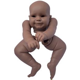 20/24 Inches Maddie Reborn Doll Dark Skin Unpainted Blank Kit Unfinished African American Mould Toy DIY Reborn Doll Parts