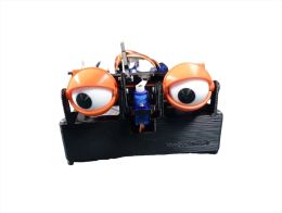 ESP8266 6 DOF Robotic Eye DIY Kit for Arduino Robot with SG90 Servo APP/Web Wifi Control 3D Printing Open Source Code Start Kit