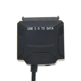 ANPWOO 2.5/3,5 inç Bilgisayar Sabit Sürücü Veri Kablosu SATA - USB 3.0 Güç Adaptörü ile Kolay Sürücü Kablosu